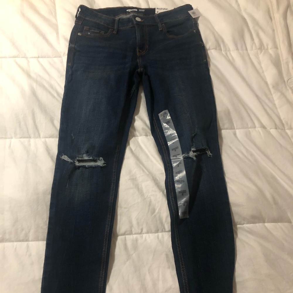 Old navy rockstar jeans size 2